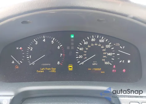 2004 Lexus Ls 430 из США, поврежденный, VIN JTHBN36F440171023